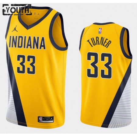 Kinder NBA Indiana Pacers Trikot Myles Turner 33 Jordan Brand 2020-2021 Statement Edition Swingman